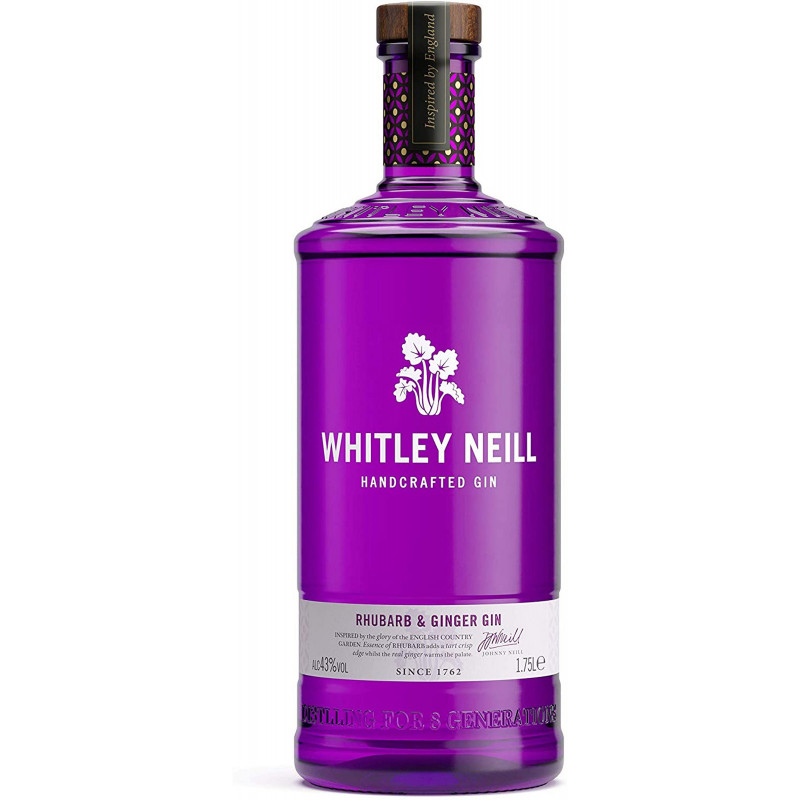 Whitley Neill Rhubarb and Ginger Gin, 1 Litre, Currently priced at £34.08
